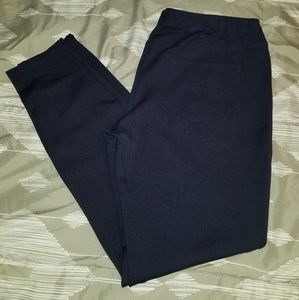 The Limited navy blue leggings